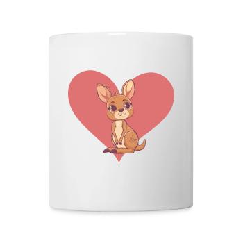 Kangaroo Kaenguru Melbourne - Tasse - Weiß - Vorne