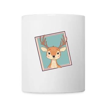 Deer Moose Deer Antlers - Mug - white - Front