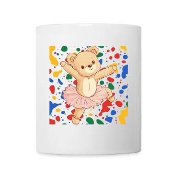 Ballerine danseuse - Mug blanc - blanc - Devant