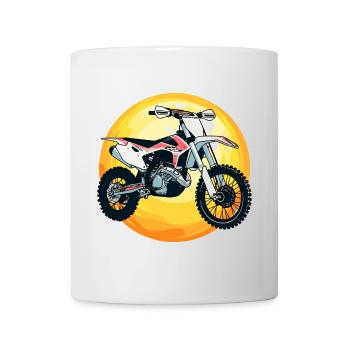 Dirt Bike Bike - Mug - white - Front