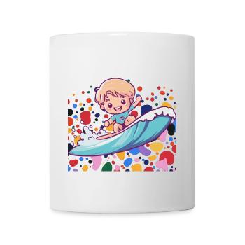 Surfer Bali - Tasse - Weiß - Vorne