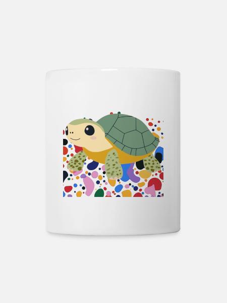 Turtle Reptil - Tasse - Weiß