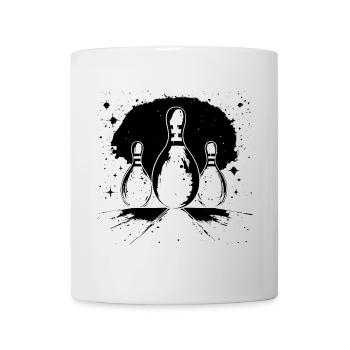 Bowling - Tasse - Weiß - Vorne