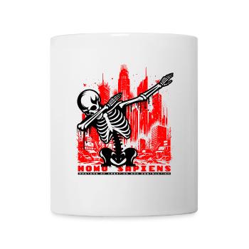 Dabbing homo sapiens Skull // Totenkopf Dab FS0248 - Mug - white - Front