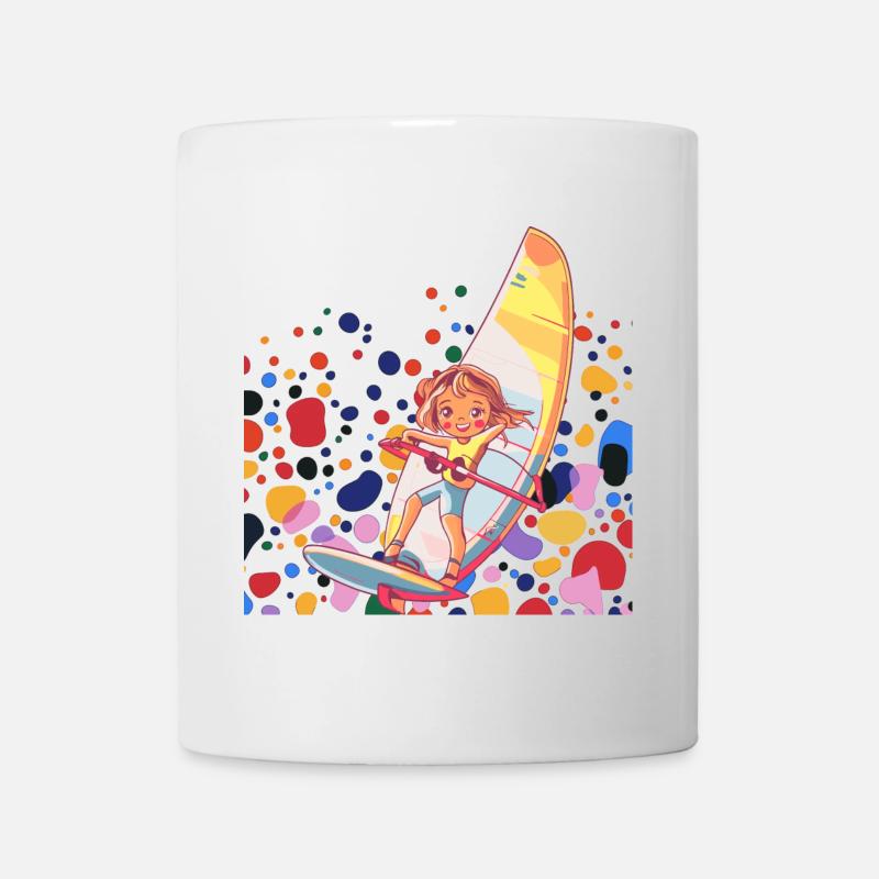 Windsurfen Windsurfing - Tasse - Weiß