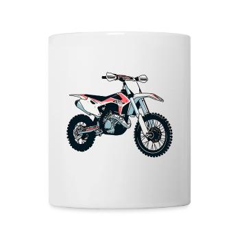 Dirt Bike Biker - Mug - white - Front