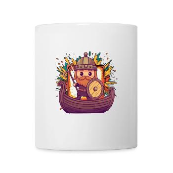 Wikinger Nordisch - Tasse - Weiß - Vorne