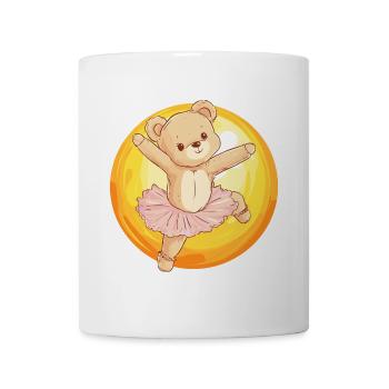Ballerine Danseuse Danseuse de Ballet - Mug blanc - blanc - Devant