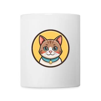 Domestic Cat Breed Cartoon Kawaii Animal Pet - Mug - white - Front