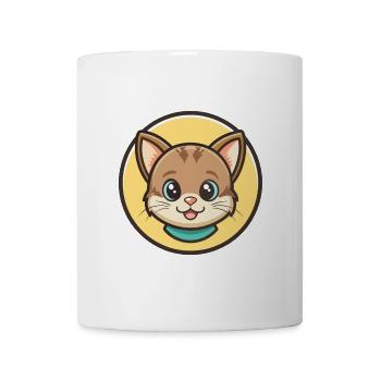 Bambino Katze Rasse Cartoon Kawaii Tier Haustier - Tasse - Weiß - Vorne