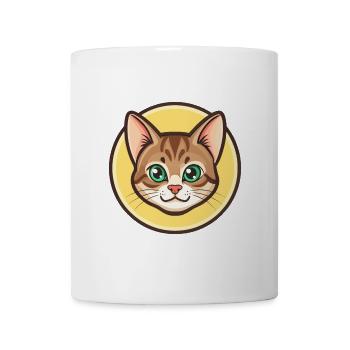 European Shorthair Cat Breed Cartoon Kawaii Animal - Mug - white - Front