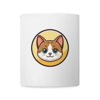 Japanische Bobtail Katze Rasse Karikatur Kawaii Tier - Tasse - Weiß - Vorne