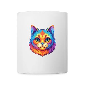 Munchkin Katze Rasse Karikatur Kawaii Tier Haustier - Tasse - Weiß - Vorne