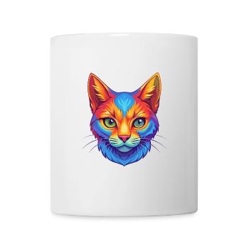 European Shorthair Cat Breed Cartoon Kawaii Animal - Mug - white - Front
