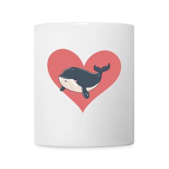 Wal Meerestier Meeresleben - Tasse - Weiß - Vorne