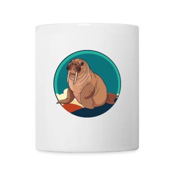 Walrus Alaska - Mug - white - Front