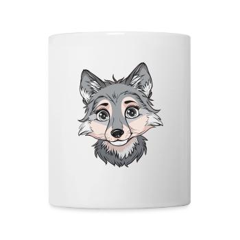 Wolf Werwolf Weisheit - Tasse - Weiß - Vorne