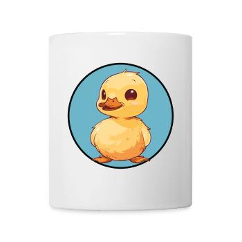 Ente Entchen Quak - Tasse - Weiß - Vorne