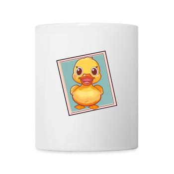 Quak Ente Entchen - Tasse - Weiß - Vorne
