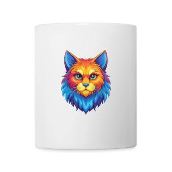 Chat Ragamuffin Race Dessin animé Kawaii Animal de compagnie - Mug blanc - blanc - Devant