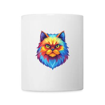 Colorpoint Chat Persan Race Dessin animé Kawaii Animal - Mug blanc - blanc - Devant