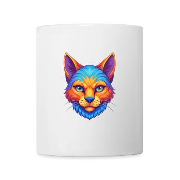 Chypre Chat Race Dessin Animé Kawaii Animal Pet - Mug blanc - blanc - Devant