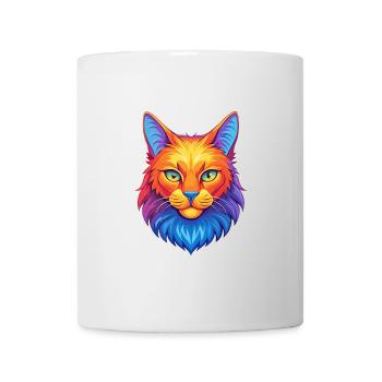 Bobtail américain chat race dessin animé Kawaii Animal P - Mug blanc - blanc - Devant