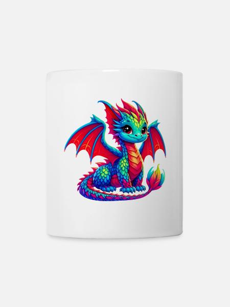 Dragon - Mug - white