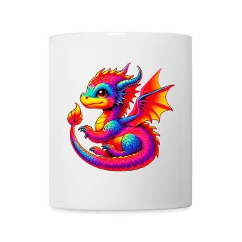 Dragon - Mug blanc - blanc - Devant