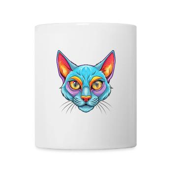 Bombay Chat Race Dessin animé Kawaii Animal Pet - Mug blanc - blanc - Devant