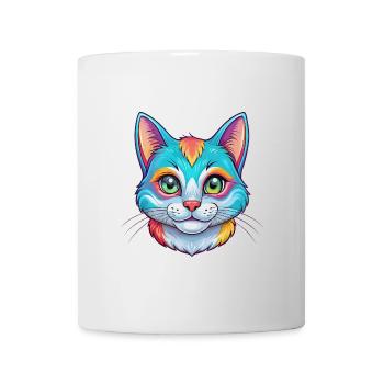 Domestic Cat Breed Cartoon Kawaii Animal Pet - Mug - white - Front