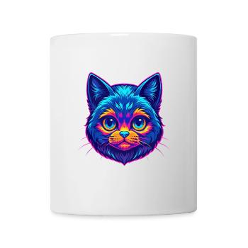 Munchkin Katze Rasse Karikatur Kawaii Tier Haustier - Tasse - Weiß - Vorne