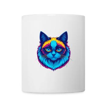Ragdoll Katze Rasse Cartoon Kawaii Tier Haustier - Tasse - Weiß - Vorne