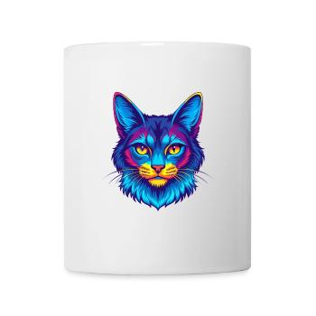 Chat Somali Race Dessin animé Kawaii Animal Pet - Mug blanc - blanc - Devant