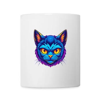 Pixie Bob Cat Breed Cartoon Kawaii Animal Pet - Mug - white - Front
