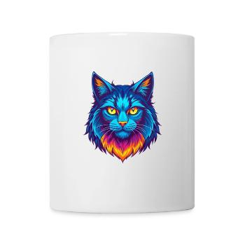 Norwegian Forest Cat Breed Cartoon Kawaii Animal P - Mug - white - Front