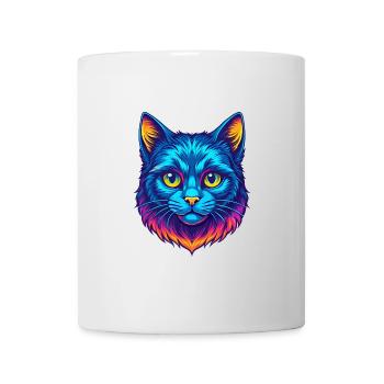 Chypre Chat Race Dessin Animé Kawaii Animal Pet - Mug blanc - blanc - Devant