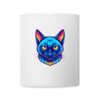 Chat Balinais Race Dessin animé Kawaii Animal Pet - Mug blanc - blanc - Devant