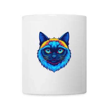 Birma Katze Rasse Karikatur Kawaii Tier Haustier - Tasse - Weiß - Vorne