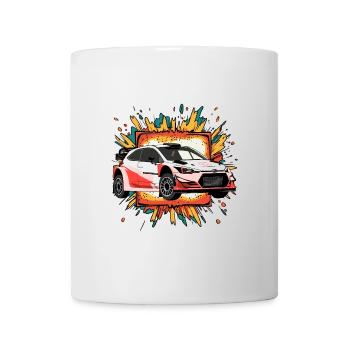 Rallye Tuning Racer - Mug blanc - blanc - Devant