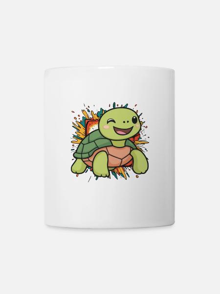 Turtle Schildkröte - Tasse - Weiß