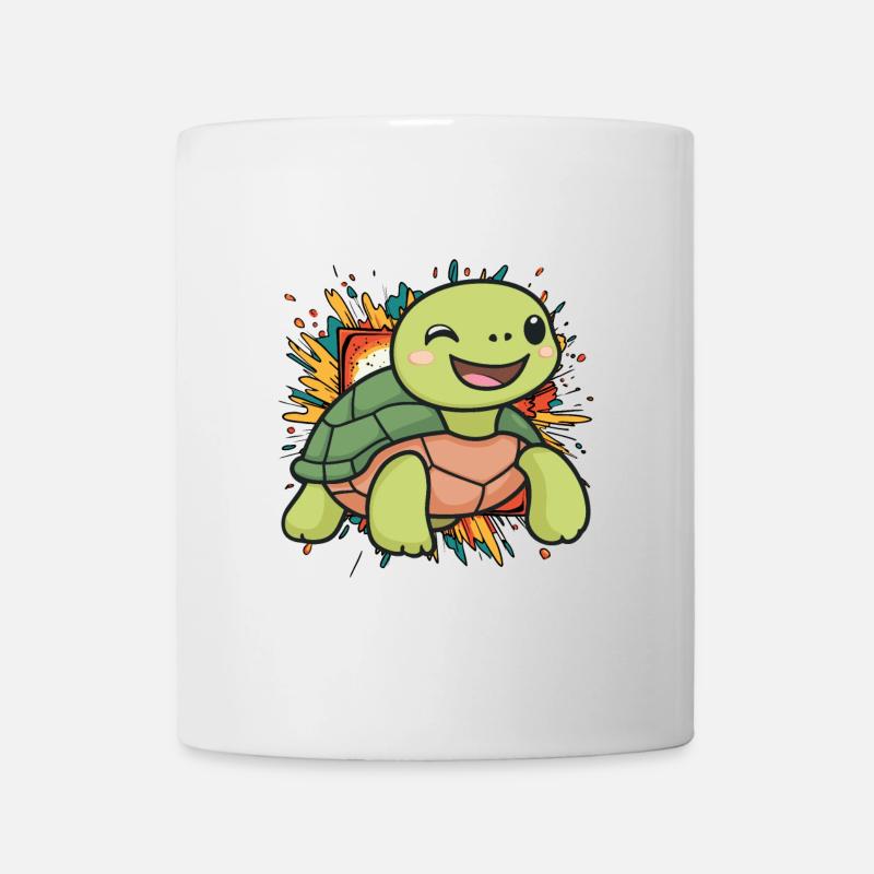 Turtle Schildkröte - Tasse - Weiß