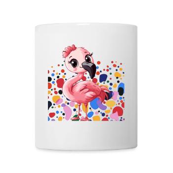 Flamingo Flamenco Tierliebe - Tasse - Weiß - Vorne