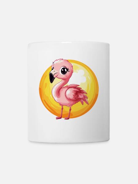 Flamingo Flamenco - Tasse - Weiß
