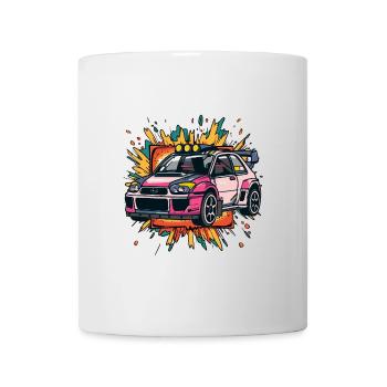 Rallye Tuning - Tasse - Weiß - Vorne