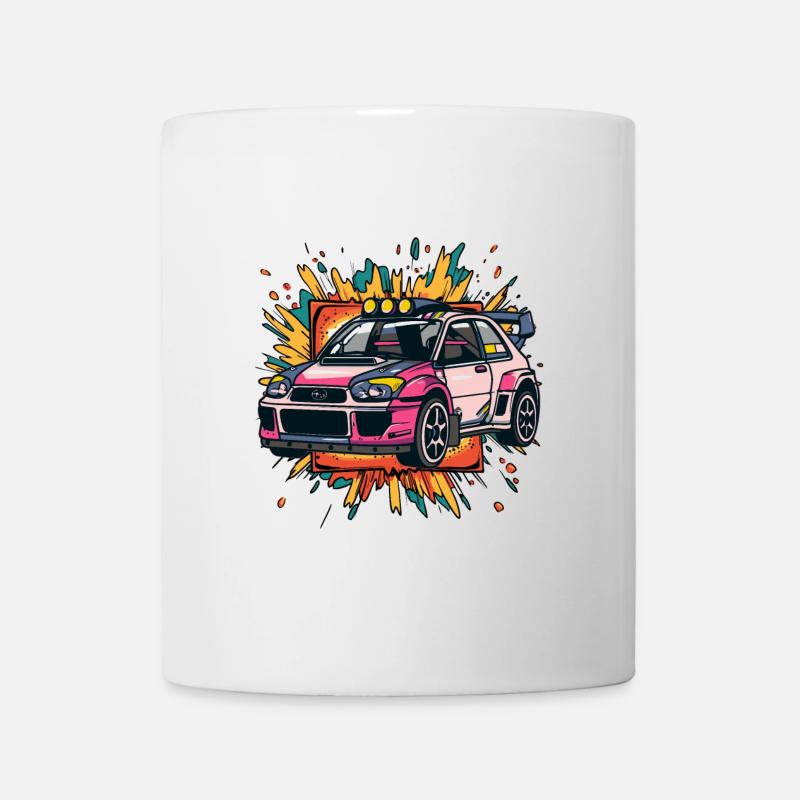 Réglage du rallye - Mug blanc - blanc