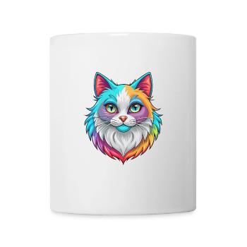 Ragdoll Chat Race Dessin animé Kawaii Animal Pet - Mug blanc - blanc - Devant