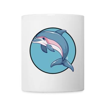 Dolphin Sea - Mug - white - Front