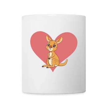 Kangaroo Melbourne Beuteltier - Tasse - Weiß - Vorne