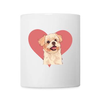 Hund Border Collie Hundesport - Tasse - Weiß - Vorne